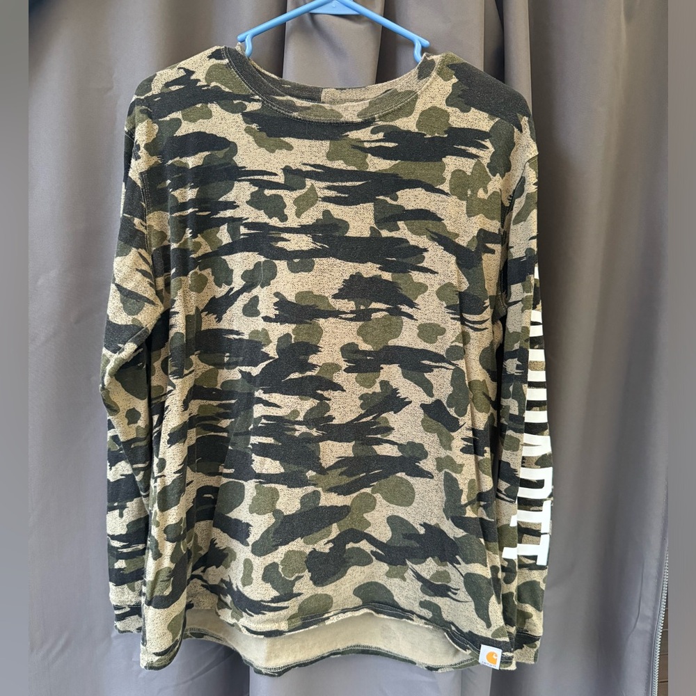 Carhartt Camo Long Sleeve Tee